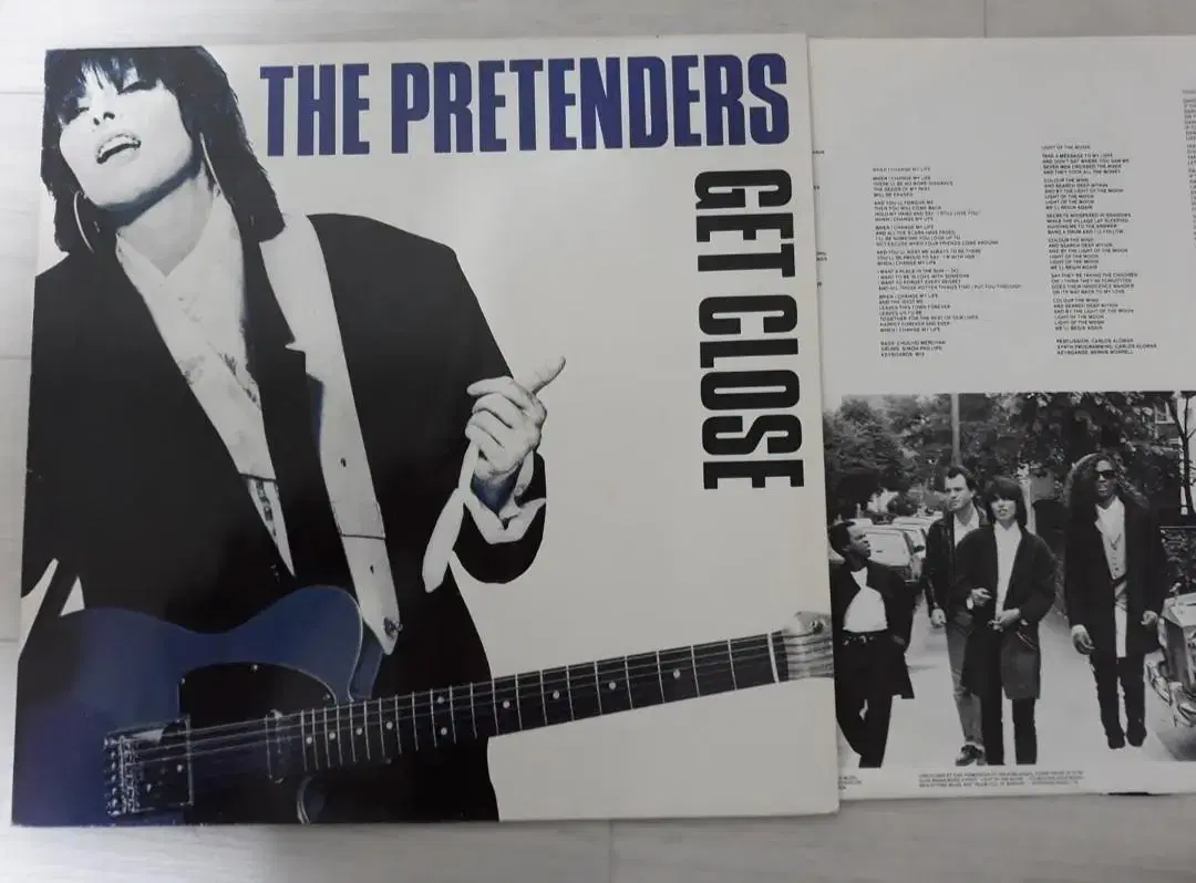 Rock 얼터너티브 프리텐더스 Pretenders 독일반 엘피 바이닐